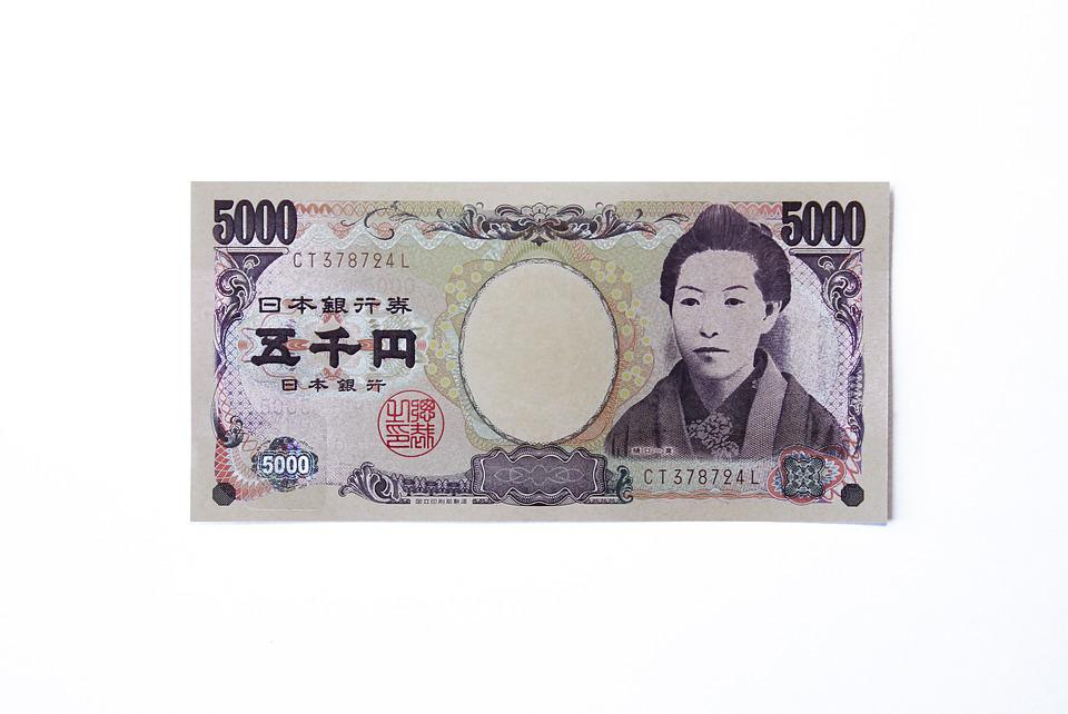 japonská bankovka